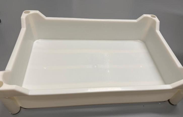 Hygiënische stapelbakken 22 lt, Doe-het-zelf en Bouw, Kratten en Dozen, Gebruikt, Bak of Kist, 50 tot 75 cm, Minder dan 35 cm