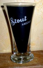 HAECHT Stout, Verzamelen, Biermerken, Ophalen of Verzenden, Zo goed als nieuw, Glas of Glazen