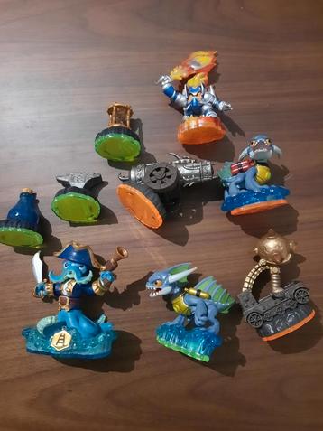 Diverses figurines Skylander, Enlèvement, Utilisé