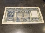 België 1000 Frank 1945, Postzegels en Munten, Bankbiljetten | België, Ophalen of Verzenden