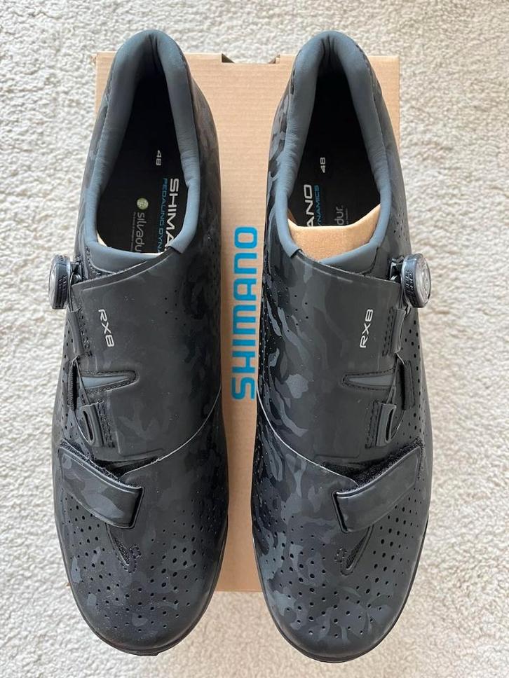 Shimano SH-RX800 Gravel/MTB Fietsschoenen Heren- maat 48, Fietsen en Brommers, Fietsaccessoires | Fietskleding, Nieuw, Schoenen