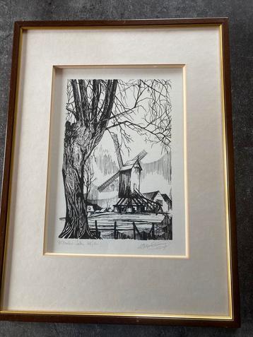 Kader Breedte + - 39 cm.   Hoogte + - 52 cm, Enlèvement