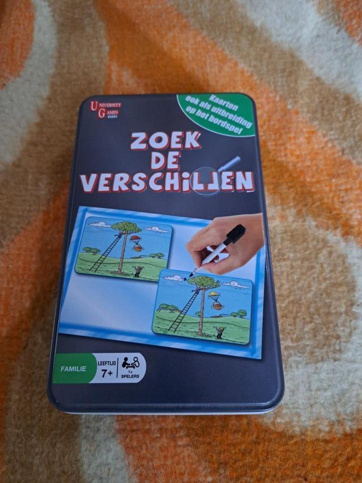 Zoek de verschillen university games, Kinderen en Baby's, Speelgoed | Educatief en Creatief, Zo goed als nieuw, Ontdekken, Ophalen of Verzenden