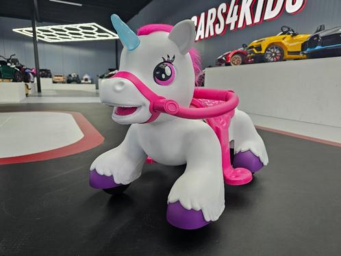 Pony eenhoorn - 12 volt - met wortel en kam, Kinderen en Baby's, Speelgoed |Speelgoedvoertuigen, Nieuw, Ophalen of Verzenden
