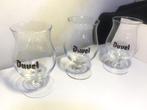 Verres Duvel Lettres Or 3 pièces vintage 😎💎😊🤗🍺🎁👌, Enlèvement ou Envoi, Comme neuf, Verre ou Verres, Duvel