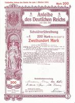 Annexe du Deutsches Reich 200 RM, Enlèvement ou Envoi