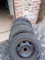 4 jantes avec pneus Michelin alpin 6 195/65 R15 91T, Ophalen, Zo goed als nieuw