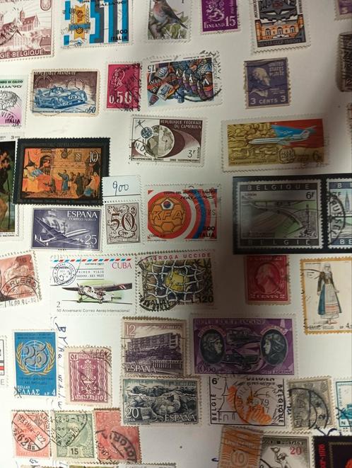 Vente de collection de timbres à l'unité ou en lot, Postzegels en Munten, Aandelen en Waardepapieren, Ophalen