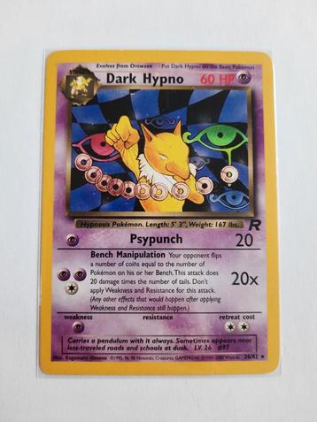Dark hypno team rocket, Enlèvement ou Envoi, Comme neuf, Booster