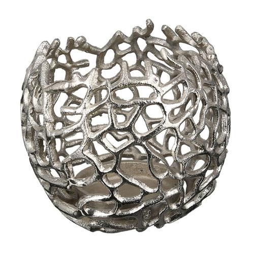 Nieuw, Nog Nooit Gebruikt - Aluminium Theelichthouder, Huis en Inrichting, Woonaccessoires | Kandelaars en Kaarsen, Nieuw, Minder dan 25 cm