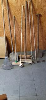 Verschillend tuin- en poetsgereedschap, Ophalen, Gebruikt, Schop