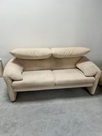 2 Vintage Maralunga zetels Cassina, Huis en Inrichting, Ophalen, Gebruikt, 150 tot 200 cm, Tweepersoons