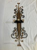 Banci Firenze Italië grote ijzeren wandlamp jaren 60, Ophalen of Verzenden, Gebruikt, Metaal