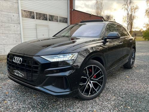 Audi Q8 50 TDI Quattro S Line Black Pano Matrix 2018 BTW In, Autos, Audi, Entreprise, Achat, Q8, 4x4, ABS, Phares directionnels