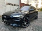 Audi Q8 50 TDI Quattro S Line Black Pano Matrix 2018 BTW In, SUV ou Tout-terrain, 5 places, Carnet d'entretien, Noir