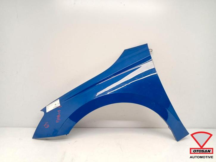 Skoda Fabia 4 2021+ Zijscherm Spatbord Links Voor Origineel!, Auto-onderdelen, Carrosserie, Skoda, Links, Gebruikt