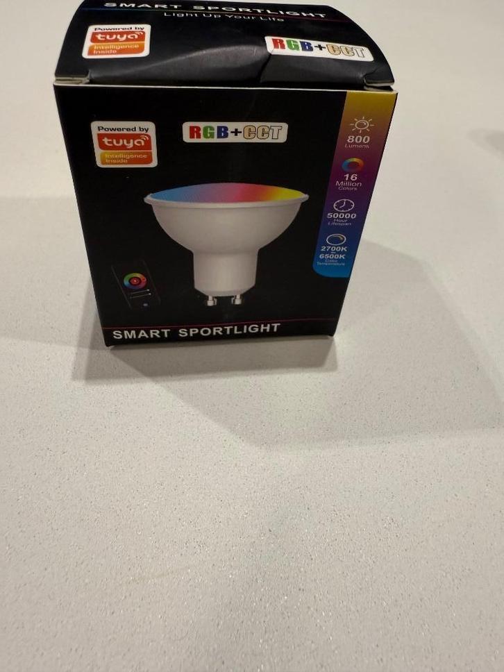 GU10 rgb cct led, Huis en Inrichting, Lampen | Losse lampen, Nieuw, Led-lamp, 30 tot 60 watt, Ophalen of Verzenden