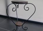 Smeedijzeren Plantentafeltje -  Hoogte : 53 cm - Breedte 44, Ophalen