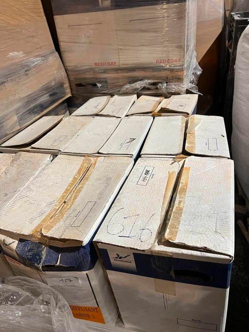 170 pallets akzo nobel Resin epoxy white wit, Zakelijke goederen, Machines en Bouw | Heftrucks en Intern transport, Overige typen