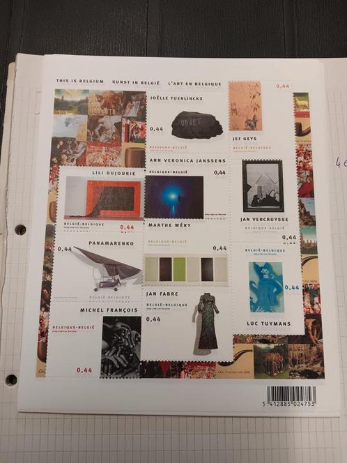 Postfris Belgische postzegel velletjes Per velletje 4, Postzegels en Munten, Postzegels | Volle albums en Verzamelingen, Ophalen of Verzenden