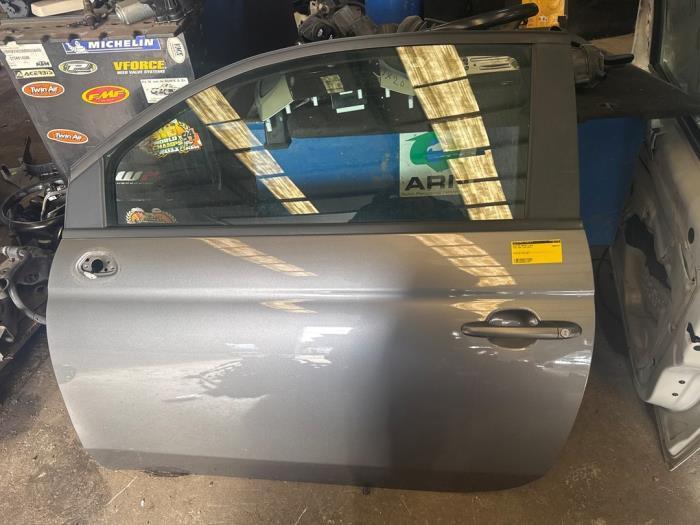 Portier 2Deurs links van een Fiat 500 (695), Auto-onderdelen, Carrosserie, Deur, Fiat, Gebruikt, 3 maanden garantie, Ophalen of Verzenden