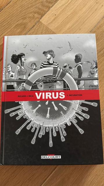 BD - Virus - Delcourt par Ricard et Rica beschikbaar voor biedingen