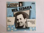 Neil sedaka : Breaking up is hard to do. & Oh ! Carol., 7 inch, Single, Ophalen of Verzenden, Zo goed als nieuw
