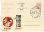 wk piste 1963 luik cyclisme stempel automobiel postkantoor, Ophalen of Verzenden, Briefkaart