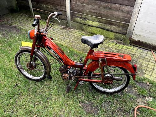 1976 Flandria Gigi Schuurvondst - Project, Fietsen en Brommers, Brommers | Oldtimers, Overige merken, Klasse B (45 km/u), Ophalen