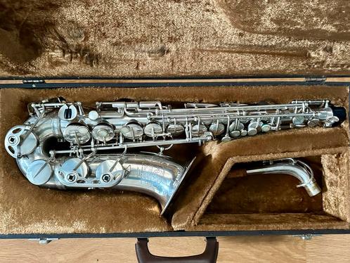 Saxophone Alto Selmer Mark VI 5-Digit High F# Silver 1955, Musique & Instruments, Instruments à vent | Saxophones, Comme neuf