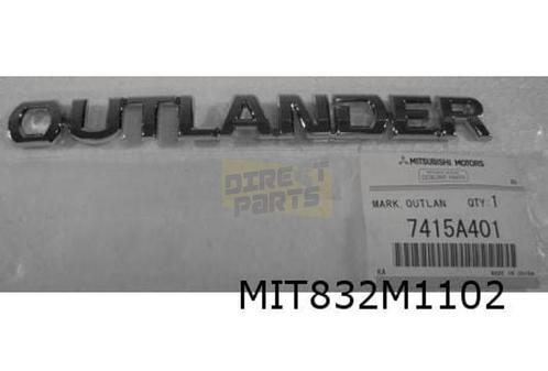 Mitsubishi Outlander achterklep embleem tekst ''Outlander'', Autos : Pièces & Accessoires, Carrosserie & Tôlerie, Mitsubishi, Neuf