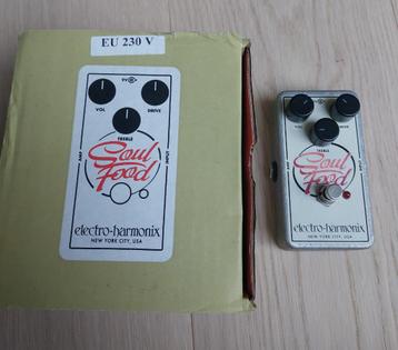 Electro-Harmonix Soul food overdrive, Musique & Instruments, Effets, Enlèvement, Neuf, Distortion, Overdrive ou Fuzz