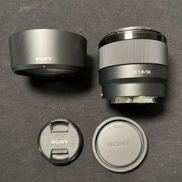 Sony 50 mm 1.8 f