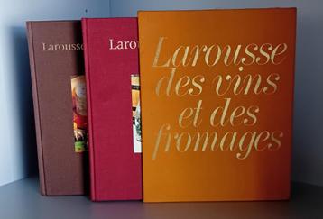 Livre "Larousse des Vins et Fromages"