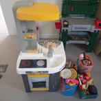 Werkbank en/of keukentje met tal van accessoires, Kinderen en Baby's, Ophalen, Gebruikt, Kunststof, Speelkeuken