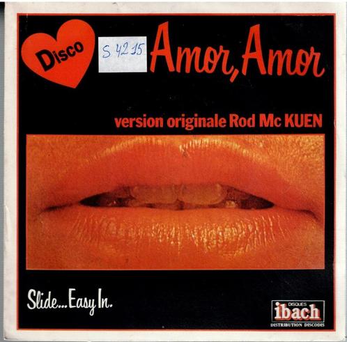 Vinyl, 7"   /   Rod Mc Kuen* – Amor, Amor / Slide... Easy In, Cd's en Dvd's, Vinyl | Overige Vinyl, Overige formaten, Ophalen of Verzenden