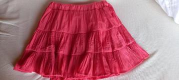 koraal roze skort rok JM maat 122 beschikbaar voor biedingen