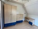 Slaapkamermeubels – kleerkast, kleinere kast en bureau, Ophalen, Gebruikt, 50 tot 100 cm, 150 tot 200 cm