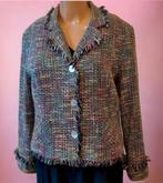 ✨️MANIA Tweed Colbert - Maat 38 - In super goede staat✨️, Kleding | Dames, Jasjes, Kostuums en Pakken, Maat 38/40 (M), Ophalen of Verzenden