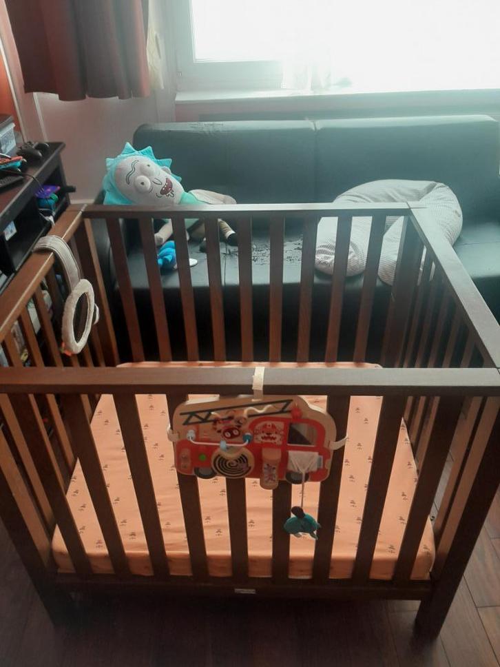 Babybox, Kinderen en Baby's, Babyparken, Gebruikt, Rechthoekig, In hoogte verstelbaar, Boxkleed, Ophalen