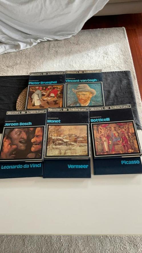 Meesters der schilderkunst. Serie 8 boeken., Boeken, Kunst en Cultuur | Beeldend, Gelezen, Schilder- en Tekenkunst, Ophalen