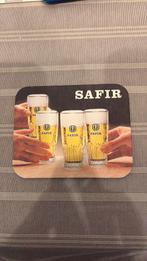 Oude bierviltje safir, Verzamelen, Ophalen of Verzenden, Nieuw, Viltje(s)