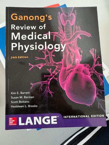 Ganong's Review of Medical Physiology, 24th Edition beschikbaar voor biedingen