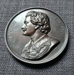 medaille Leopold Wiener : Antoon Van Dyck " 1856 Antwerpen, Ophalen of Verzenden