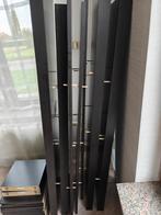 Ikea vakjeskast 4x4 zwart, Huis en Inrichting, Kasten | Boekenkasten, Ophalen, Gebruikt