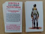 Napoleonic Uniforms complete set 24 chromos 1980 Doncella, Ophalen of Verzenden, 1980 tot heden, Overige onderwerpen