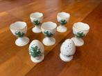 Herend Apponyi Vert - Set de 5 coquetiers, salière et poivri, Ophalen