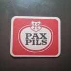 Sous Bock Pax Pils (modèle 1), Collections, Marques de bière, Autres marques, Sous-bock, Utilisé, Enlèvement ou Envoi