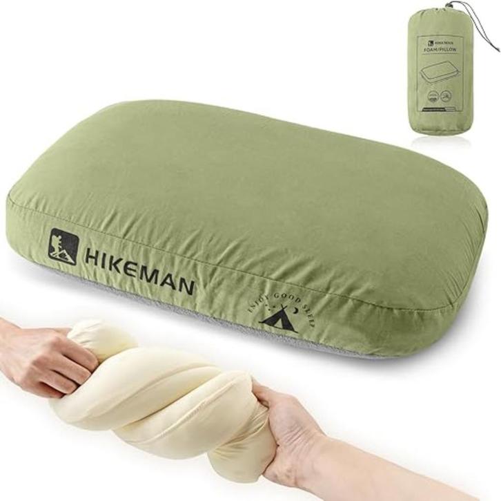Campingkussen van traagschuim | reiskussen voor camping, Huis en Inrichting, Woonaccessoires | Kussens, Nieuw, Overige kleuren