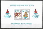België OPC BL53 Olympische spelen 1980 **, Postzegels en Munten, Olympische Spelen, Ophalen of Verzenden, Postfris, Postfris